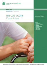 The Care Quality Commission: (Briefing Paper Number 08754